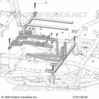 CHASSIS, SEAT AND CENTER CONSOLE MONTAGGIO