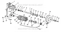 ALBERO DI TRASMISSIONE ASSEMBLY WIDETRAK LX 0942064 (49250425040015)