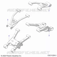 SOSPENSIONE POSTERIORE CONTROL ARMS