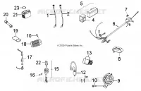 INTERRUTTORI, HARNESS and INDICATORS