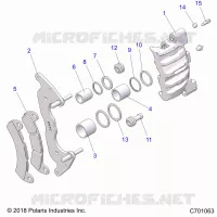 FRENO ANTERIORE CALIPER