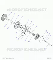TRASMISSIONE, PRIMARY CLUTCH