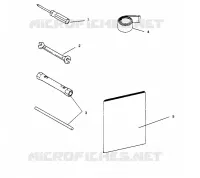KIT DI STRUMENTI SPORT 0960443, SPORT TOURING 0960243  and EUROPEAN SPORT TOURING E (4932223222C010)