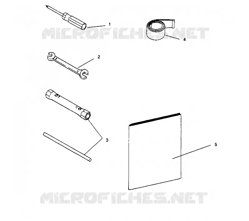 KIT DI STRUMENTI SPORT 0960443, SPORT TOURING 0960243  and EUROPEAN SPORT TOURING E (4932223222C010)