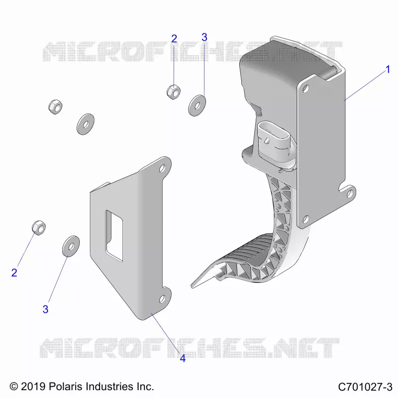 ENGINE, ACCELERATORE PEDALE