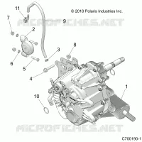 DRIVE TRAIN, MAIN SCATOLA INGRANAGGI MONTAGGIO