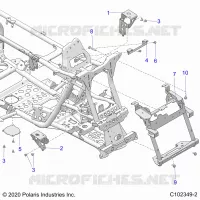 TELAIO, FRONT CAB SUPPORTS