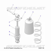 FRONT SHOCK PISTA (7043995)
