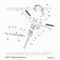STERZO SUPERIORE &amp; MANUBRIO ASM.