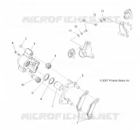 FRENO POSTERIORE CALIPER