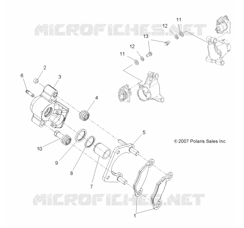 FRENO POSTERIORE CALIPER