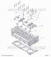 ENGINE, TESTA CILINDRO