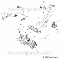 SISTEMA DI ALIMENTAZIONE CARBURANTE, RAIL, LINES and corpo farfallato