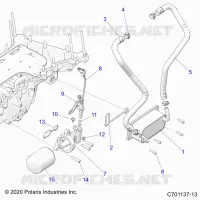 FILTRO DELL'OLIO, OIL COOLER AND RELATED