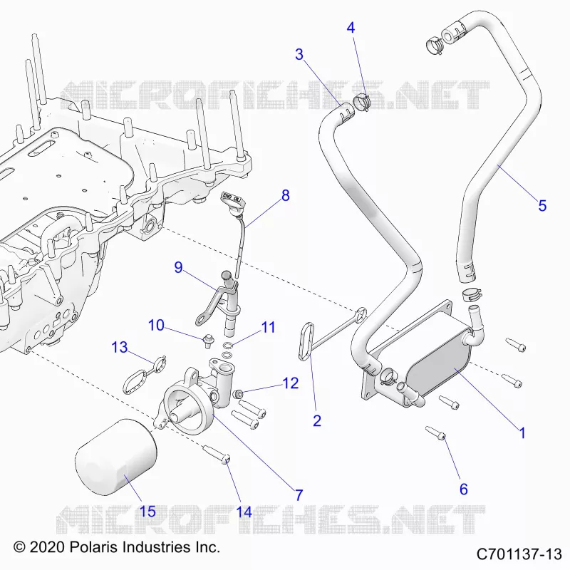 FILTRO DELL'OLIO, OIL COOLER AND RELATED
