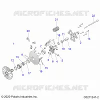 TRASMISSIONE, PRIMARY CLUTCH