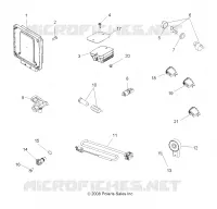 INTERRUTTORI, SENSORI, ECU and CONTROL MODULES