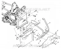 PARAURTI ANTERIORE   SCUDI  Scrambler 500 W97BC50A (4943074307A007)