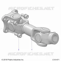 DRIVE TRAIN, PROP POSTERIORE ALBERO