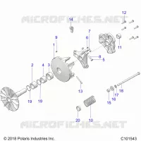 TRASMISSIONE, PRIMARY CLUTCH