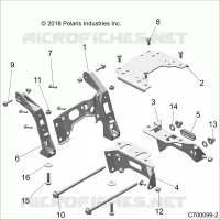 TELAIO, MOUNTING, FRONT GEARCASE