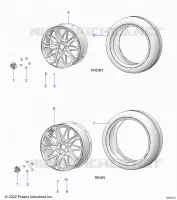 RUOTAS, FRONT AND REAR