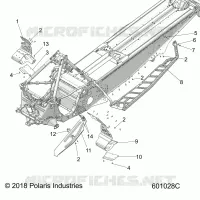 CHASSIS, PROTEZIONE FRIZIONE, FOOTRESTS, AND RUNNINGBOARDS