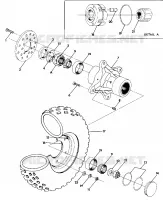 RUOTA ANTERIORE ASSEMBLY 4X4
