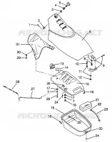 FRONT VANO SL 780 B964087 and Intl. SL 780 I964087 (4935523552A008)