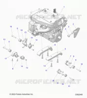 MOTORE, MOUNTING &amp; LONG BLOCK