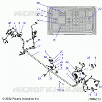 ELETTRICO, WIRE HARNESS, CHASSIS