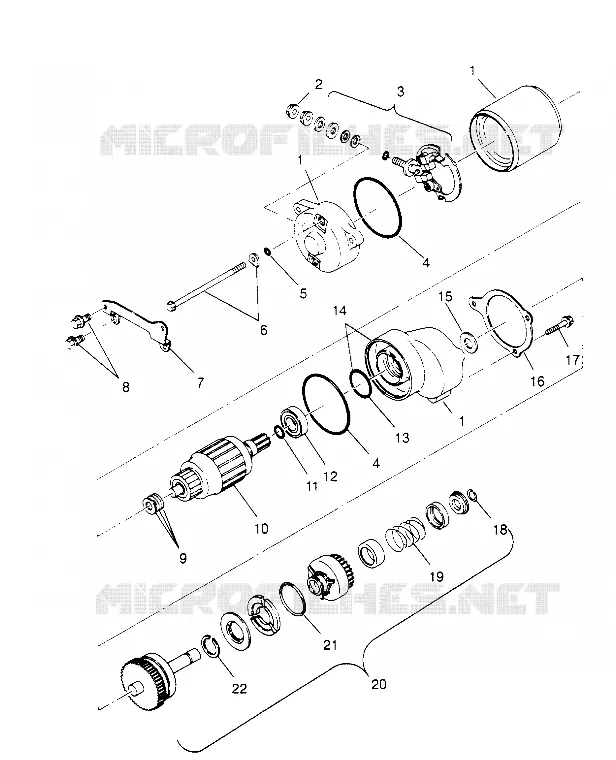 AVVIAMENTO MOTORE Scrambler W957840 (4927252725D005)