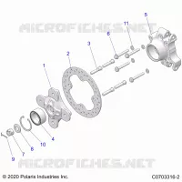 SUSPENSION, PORTAPACCHI POSTERIORE