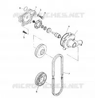 POMPA DELL'ACQUA 500 XLT (4921662166036A)