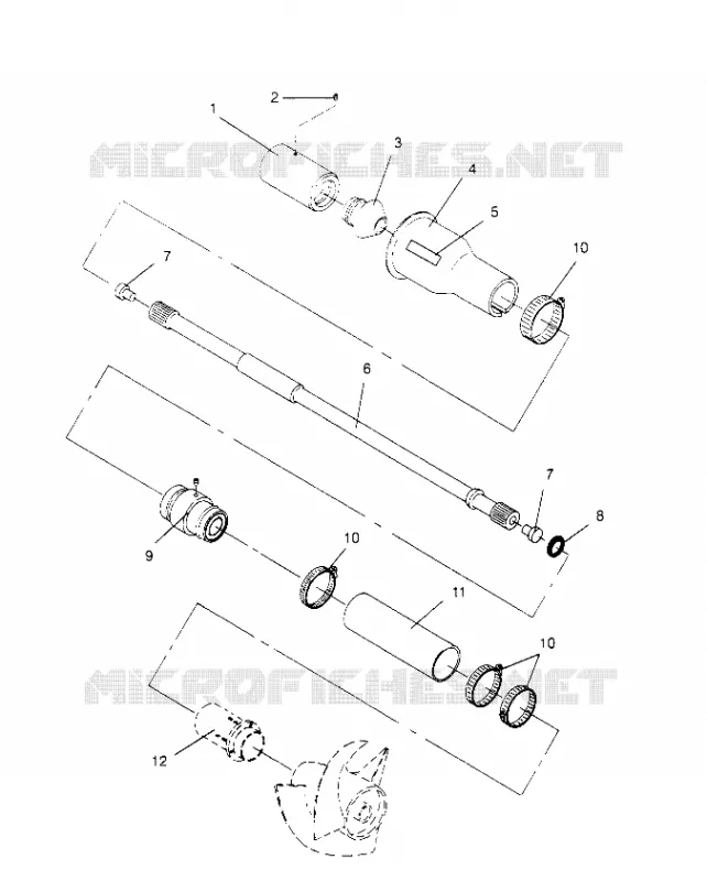 SISTEMA DI GUIDA SL 650 B954058 (4930483048B003)