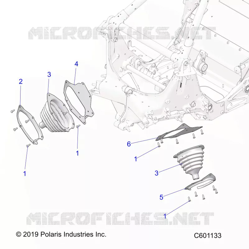 TELAIO, TIE ROD BOOT ASM.
