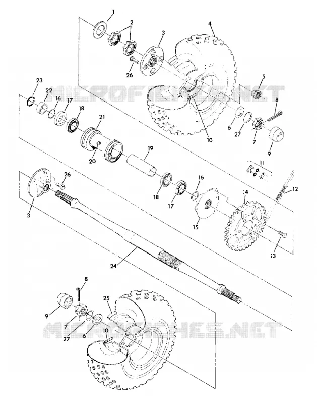 TRAZIONE POSTERIORE MONTAGGIO TRAIL BLAZER (4919761976017A)