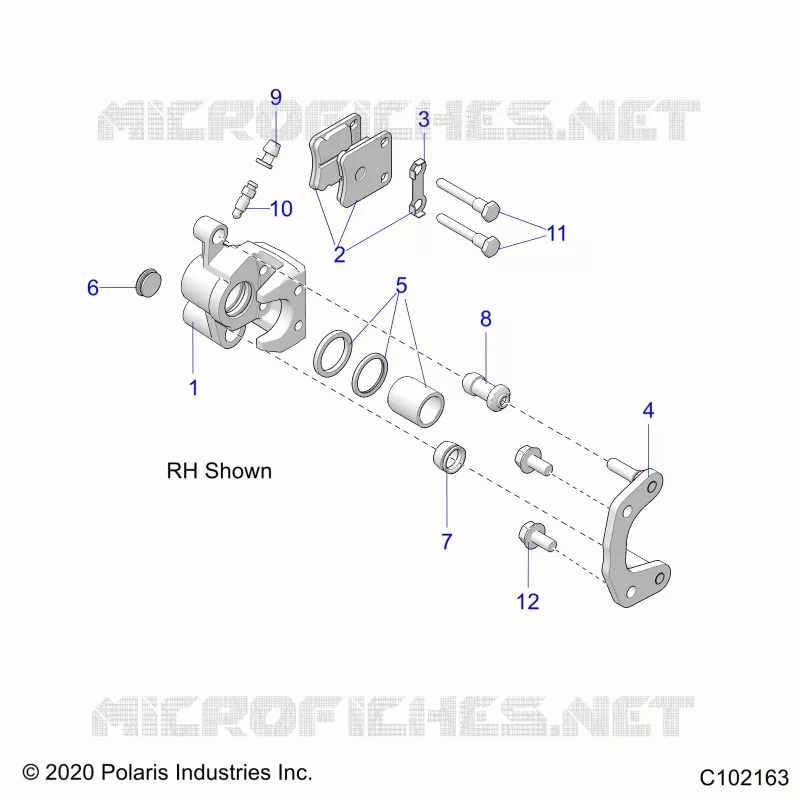 BRAKES, PINZA FRENO ANTERIORE