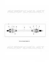 TRASMISSIONE, FRONT HALF SHAFT