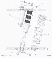 SUSPENSION, SHOCK ANTERIORE MOUNTING
