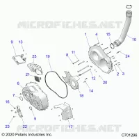 TRASMISSIONE, CLUTCH COVER AND DUCTING