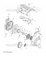 MOTORE, VENTILATORE HOUSING   AUTOAVVOLGENTE