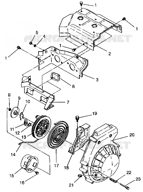 VENTILATORE HOUSING   RINCULO MONTAGGIO LITE E943433 (49273427340033)