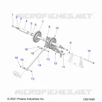 SUSPENSION, POSTERIORE COPPIA ARM