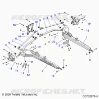 SOSPENSIONE POSTERIORE CONTROL ARMS