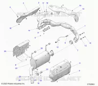 ENGINE, IMPIANTO DI SCARICO