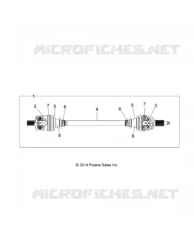 TRASMISSIONE, FRONT HALF SHAFT