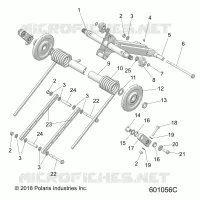 SUSPENSION, POSTERIORE COPPIA ARM