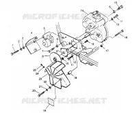 SCATOLA DEGLI INGRANAGGI   FRENO DI MONTAGGIO Trail Boss W948527 (4926822682B012)