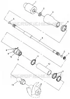 SISTEMA DI GUIDA SLT 700 B964166 and  Intl. SLT 700 I964166 (4933923392B002)